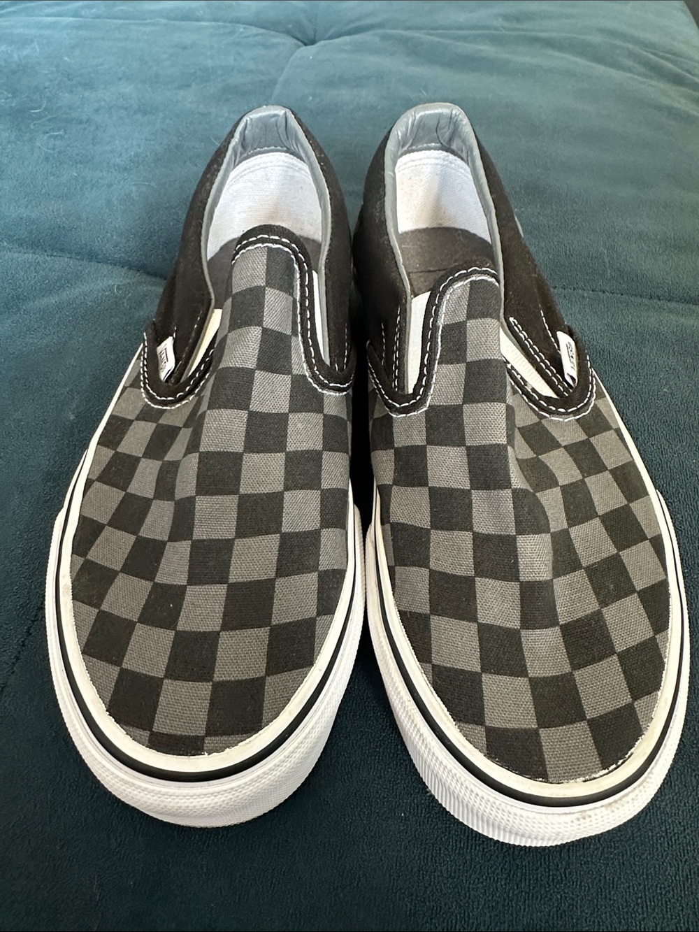 Vans Classic Checkerboard Slip-Ons